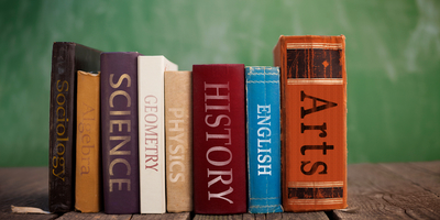 stack of books