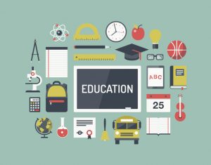 illustration of the different subjects that teachers can teach