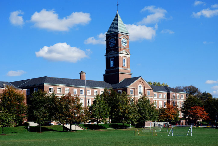 Old School building with clock tower